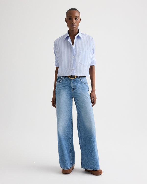 TWP Montauk Tiny Dancer Jean in Heavy Denim view 4