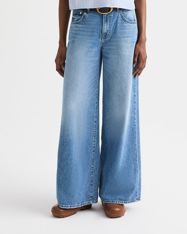 TWP Montauk Tiny Dancer Jean in Heavy Denim view 2
