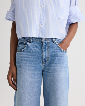 TWP Montauk Tiny Dancer Jean in Heavy Denim view 3