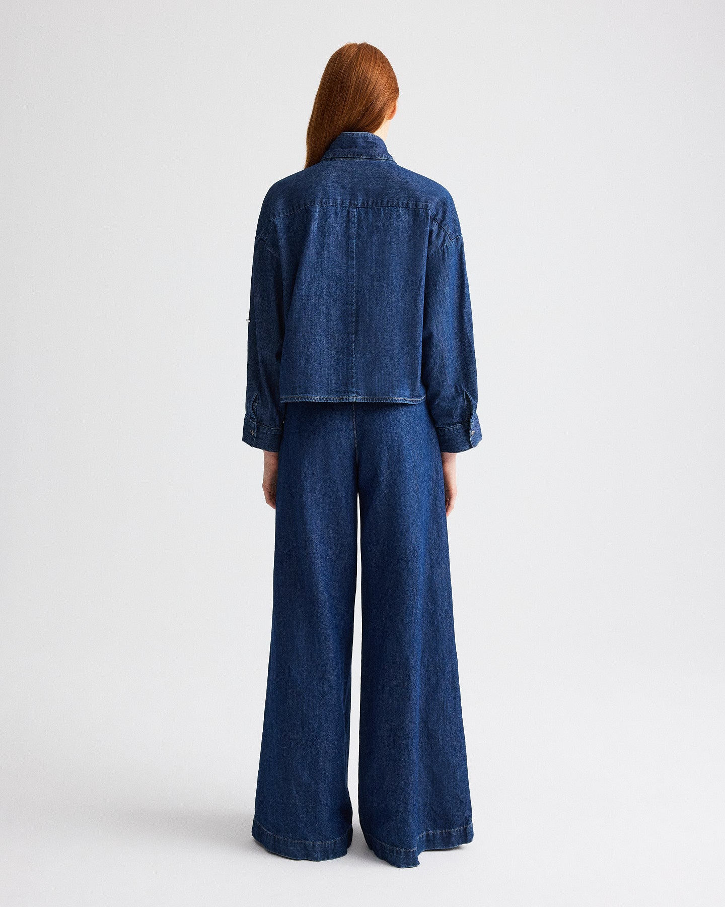 TWP Dark stone Dillon Jean in Cotton Linen Denim view 5