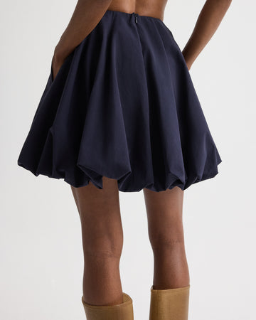 TWP Midnight Julia Skirt in Cotton Shirting view 4