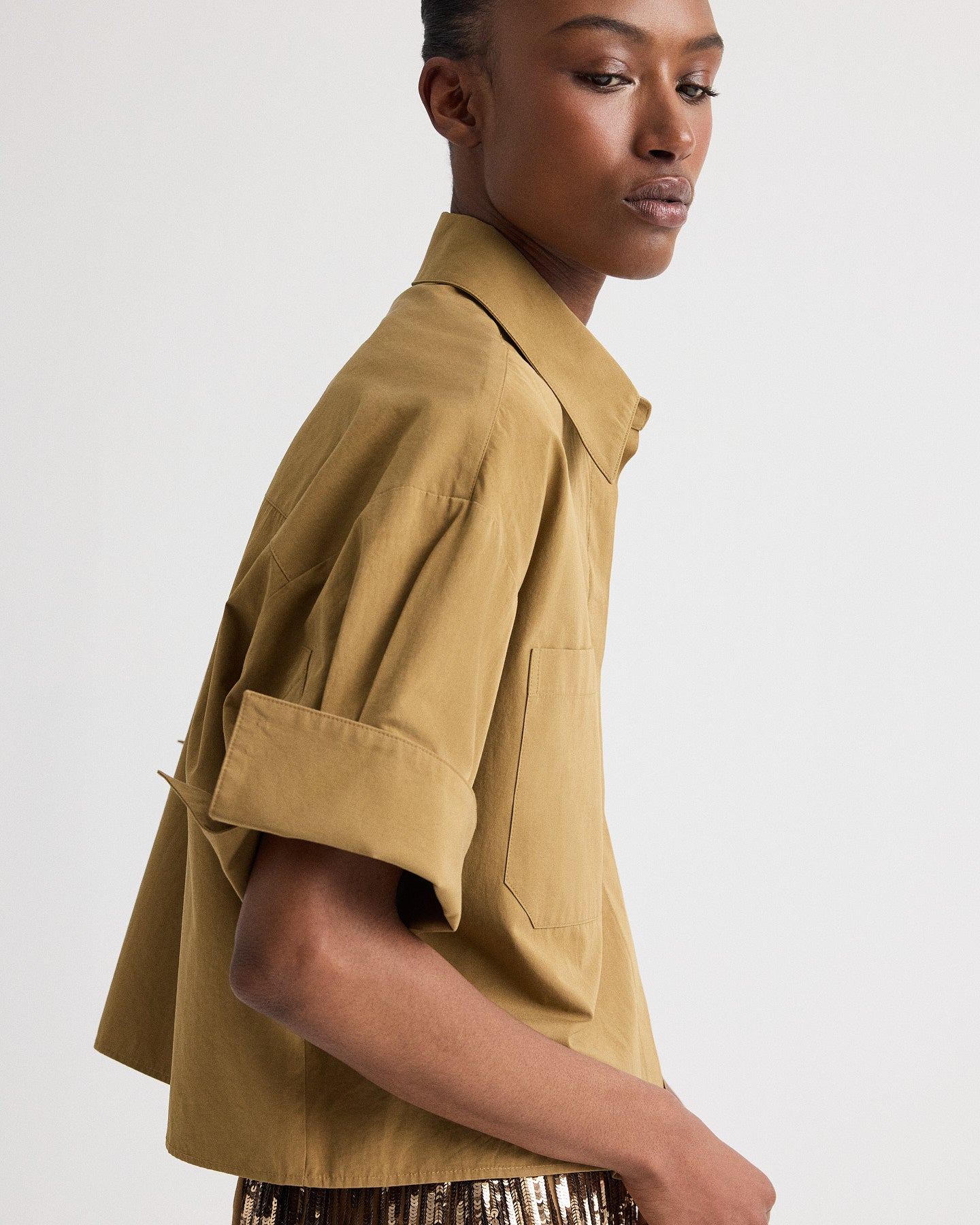 Ermine My Newest Mistake Shirt in Cotton Shirting | TWP
