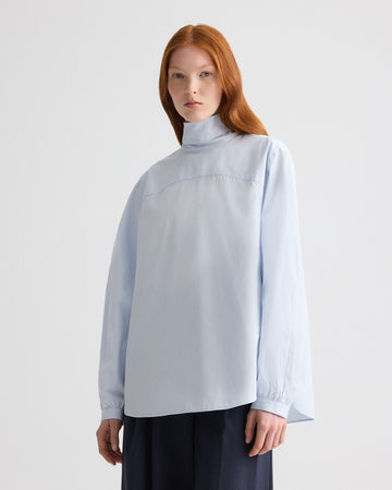 TWP Plein air Never Look Back Shirt in Cotton Shirting view 2