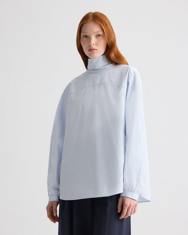 TWP Plein air Never Look Back Shirt in Cotton Shirting view 2