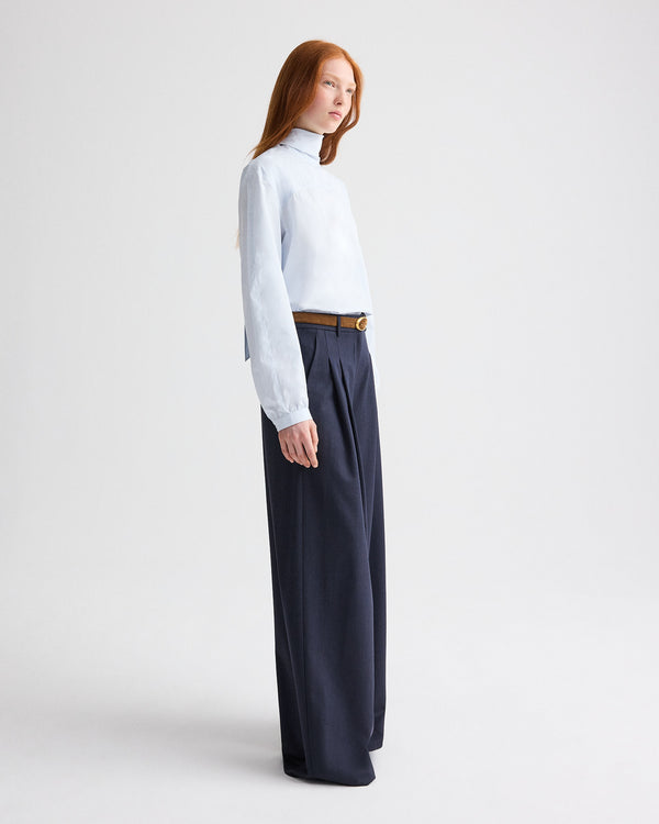 TWP Plein air Never Look Back Shirt in Cotton Shirting view 4