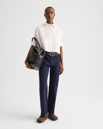 TWP Night sky Kent St Jean in Rigid Denim view 1