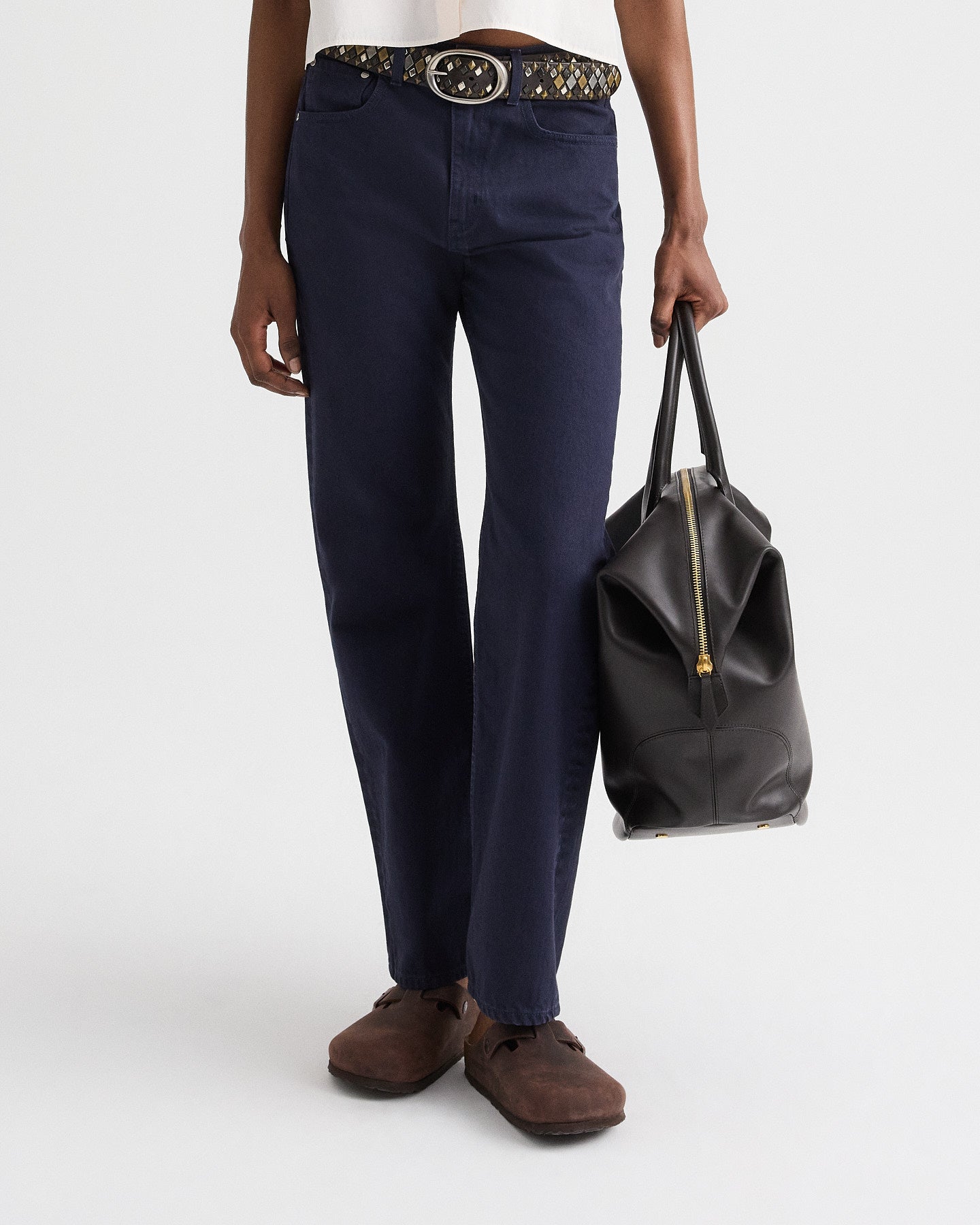 TWP Night sky Kent St Jean in Rigid Denim view 2