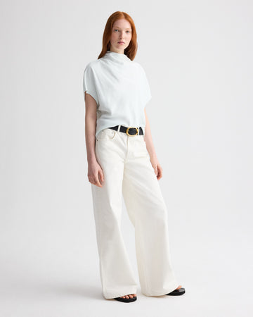 TWP White Tiny Dancer Jean in Rigid Denim view 1