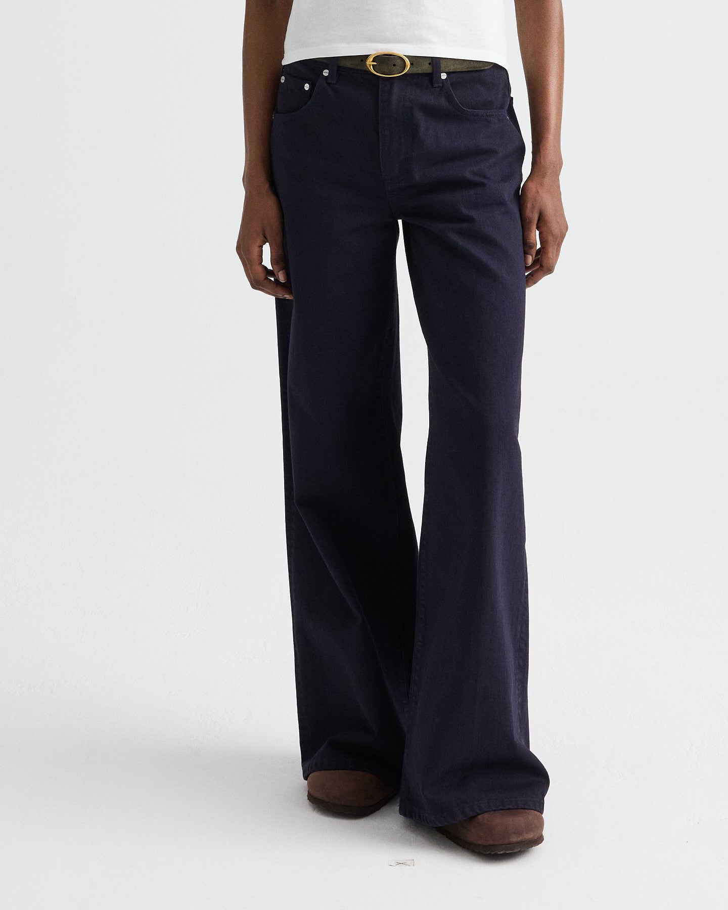 TWP Night sky Tiny Dancer in Rigid Denim view 2