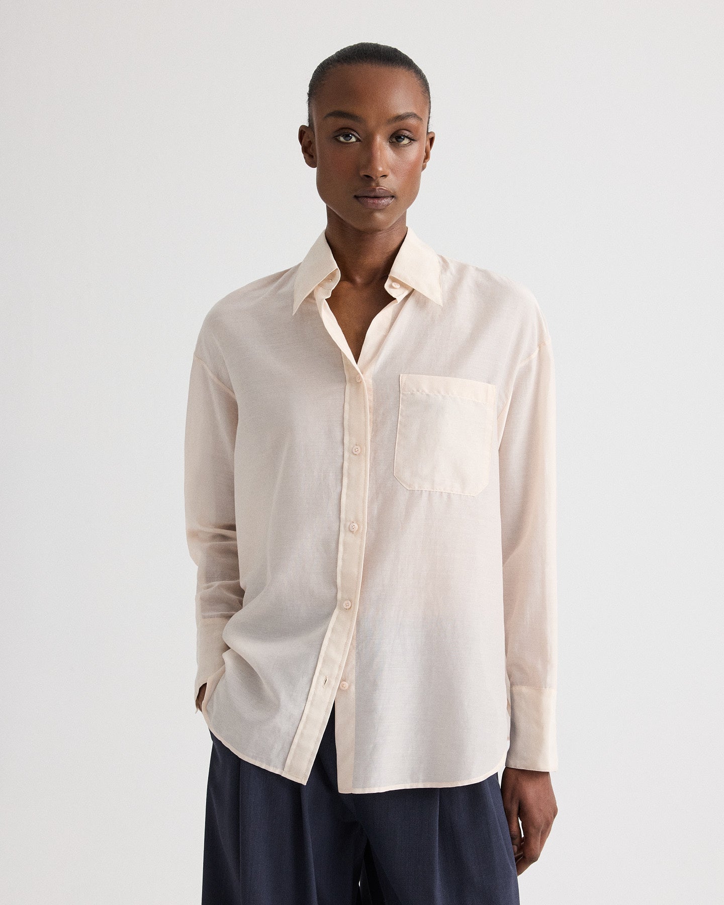 Luxury Women's Sheer Shirts, Blouses & Tops – TWP Clothing