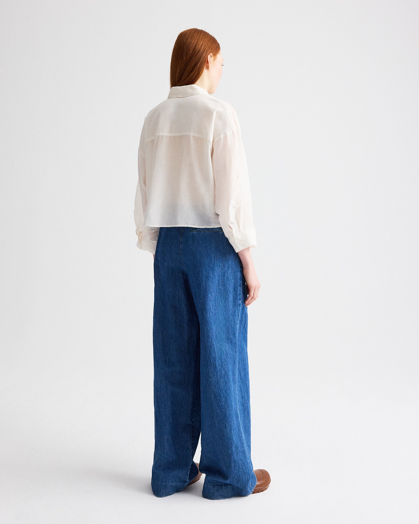Next Ex Shirt in Cotton Silk Organza | TWP