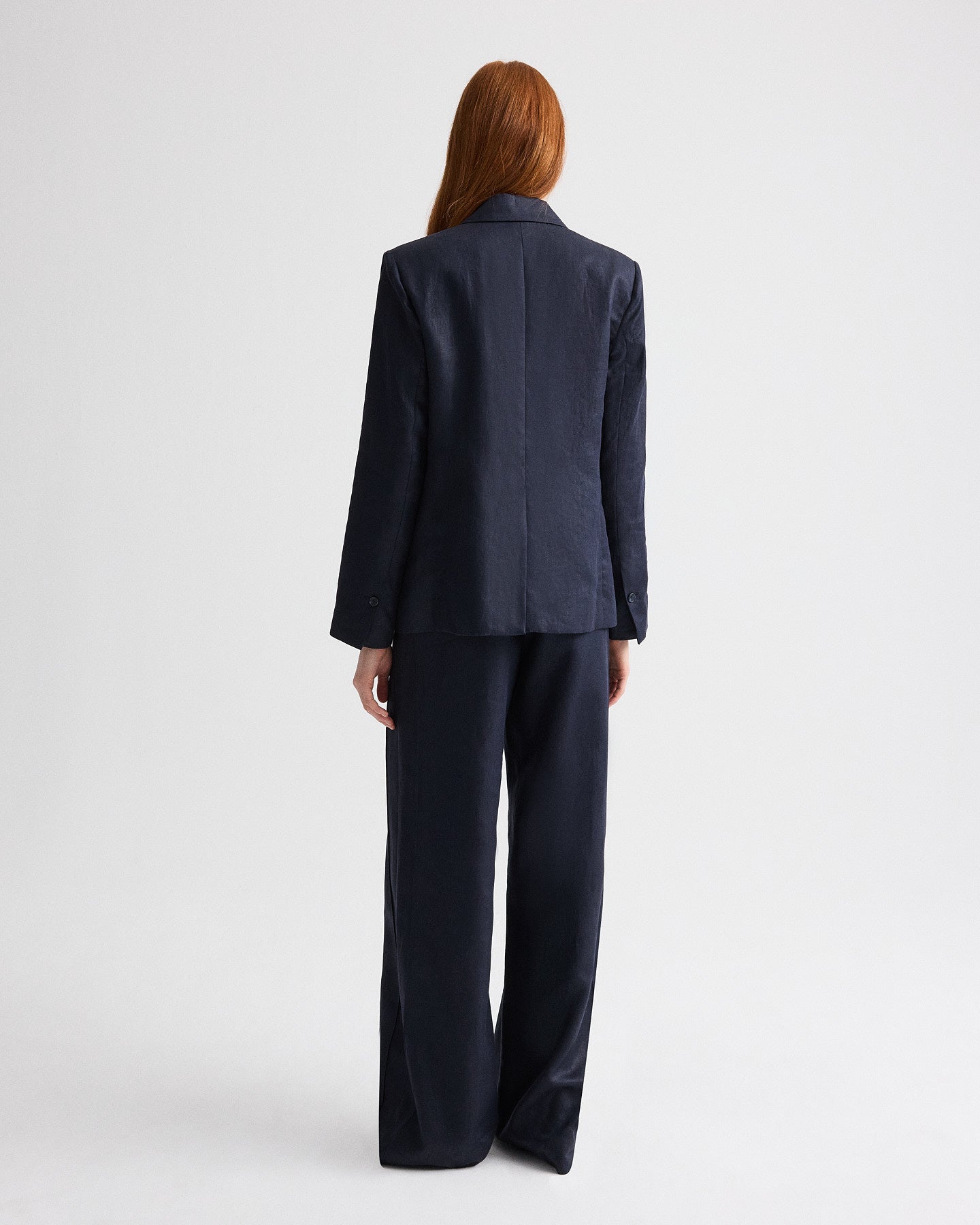 TWP Night sky Boy Blazer in Chintzed Linen view 5