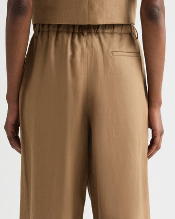 TWP Ermine Hudson St Pant in Chintzed Linen view 5