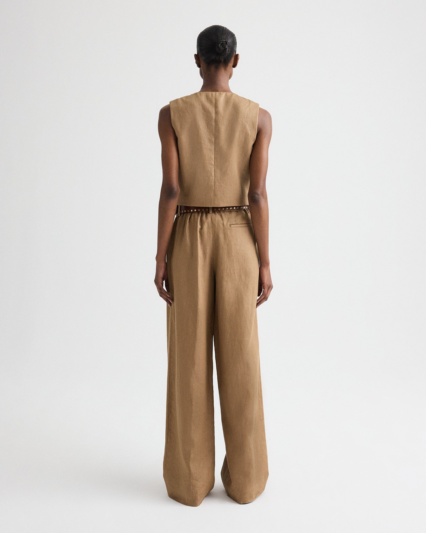 TWP Ermine Hudson St Pant in Chintzed Linen view 5