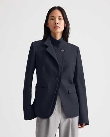 TWP Midnight The Double Take Blazer in Soft Finish Stretch Wool view 3