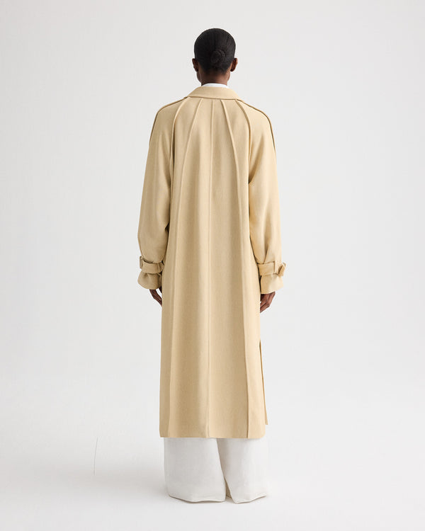 TWP Moonlight Unfinished Business Coat in Fluid Gabardine view 5
