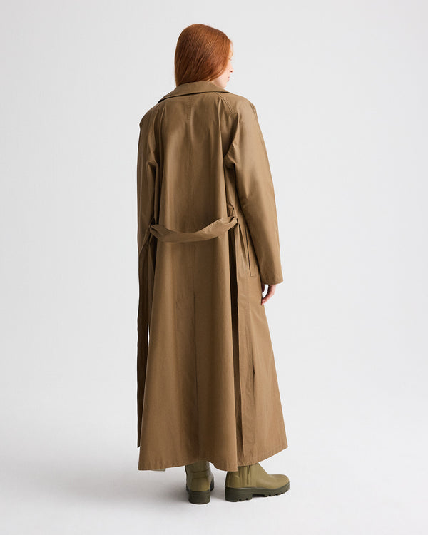 TWP Ermine Back And Forth Trench in Lightweight Cotton Trench view 5