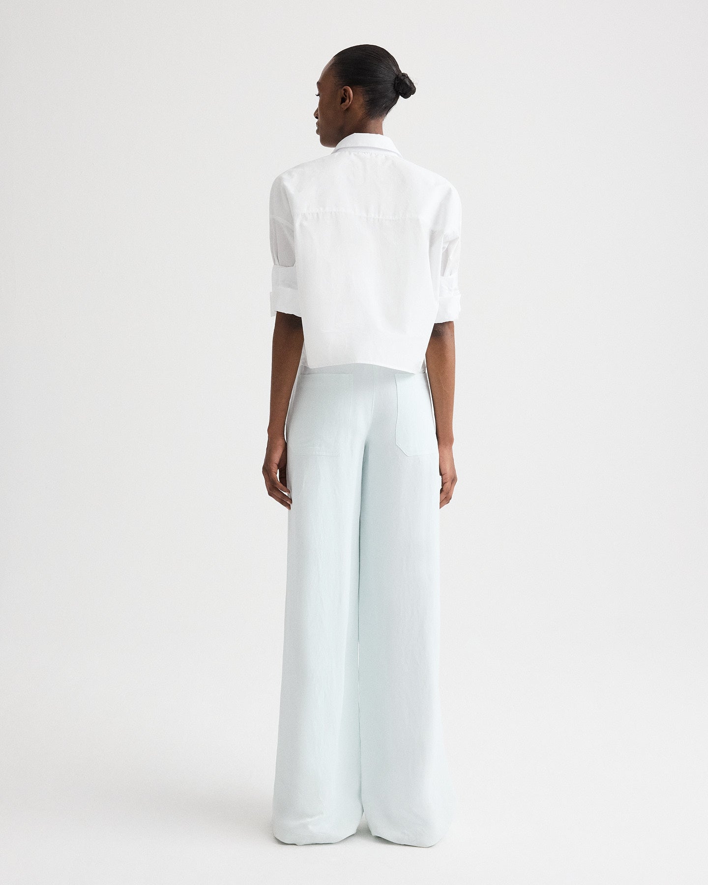 White Next Ex Shirt in Superfine Cotton | TWP