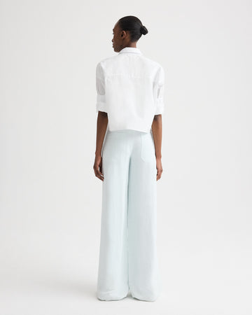 TWP White Next Ex Shirt in Superfine Cotton view 5