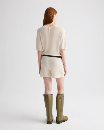TWP Ivory Baz Romper in Superfine Cashmere view 5