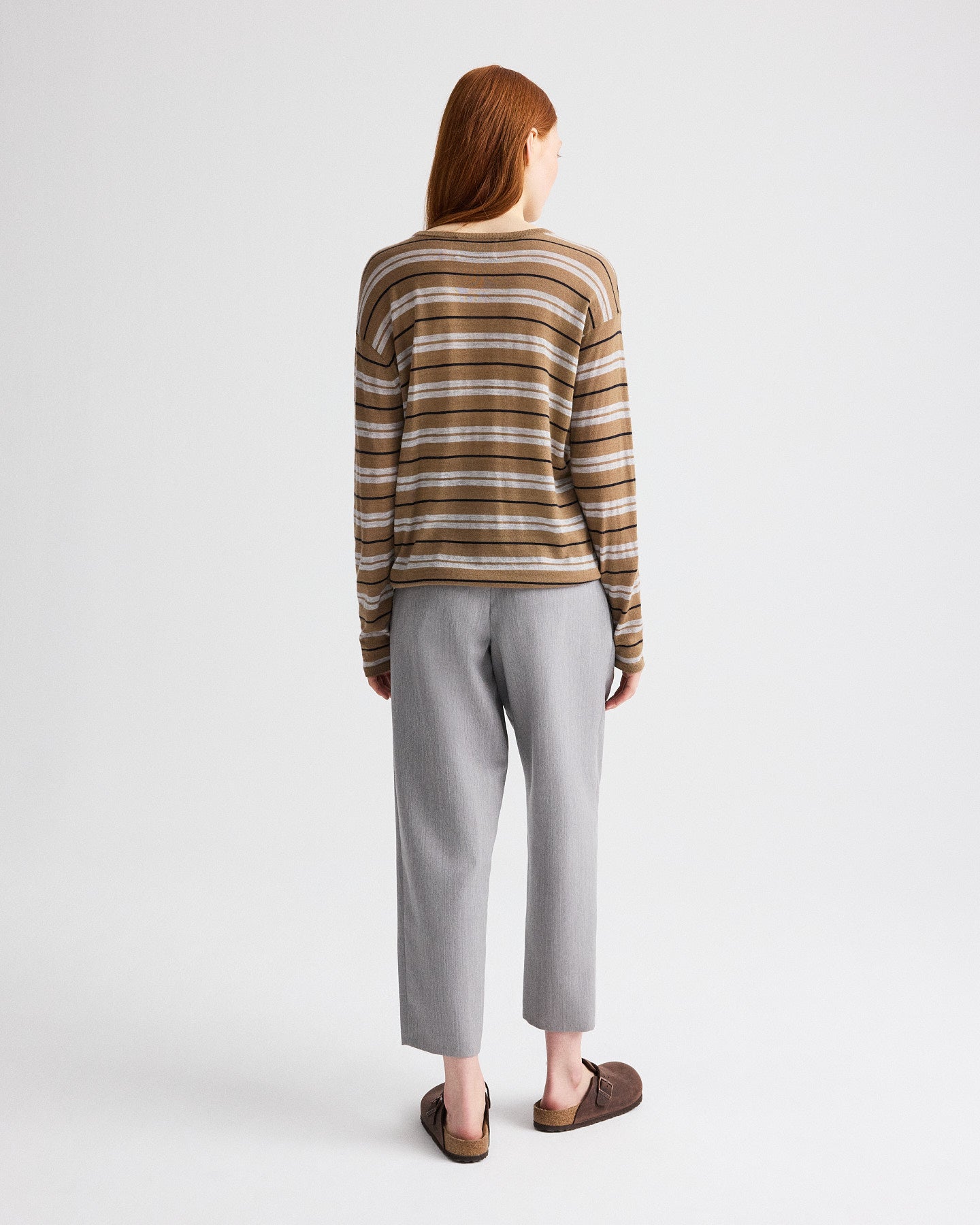 TWP Ermine multi 4th St with Stripes in Superfine Cashmere view 5