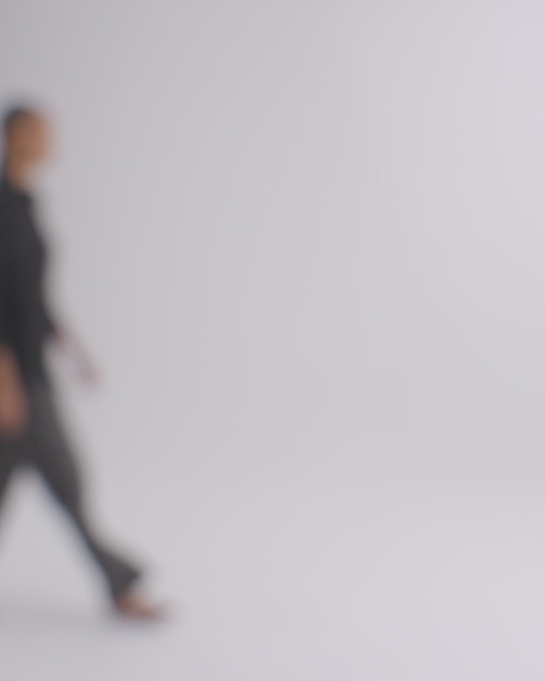 TWP Dark chocolate / silver Sulli Pant in Mini Sequin Netting view 10