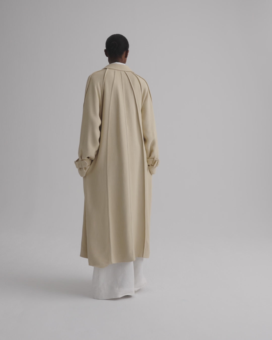 TWP Moonlight Unfinished Business Coat in Fluid Gabardine view 6