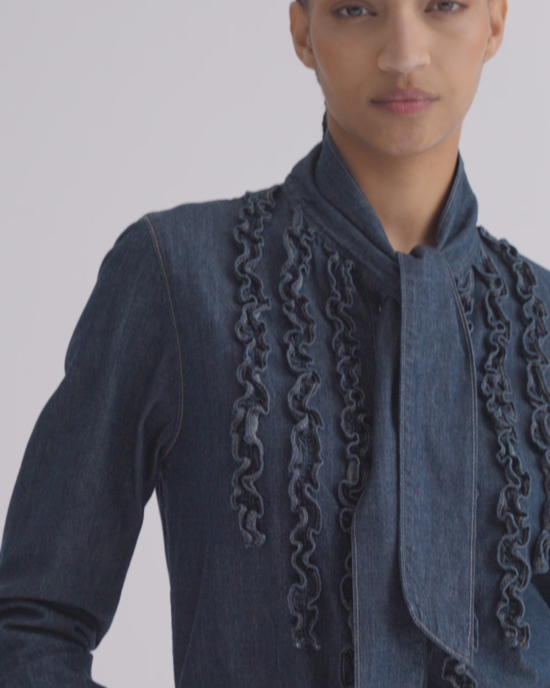 TWP Indigo resin Mott St. Jean in Heavy Denim view 5