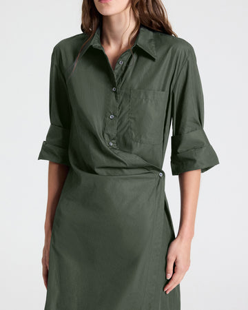 TWP Rosen New Earl Dress in Superfine Cotton view 4