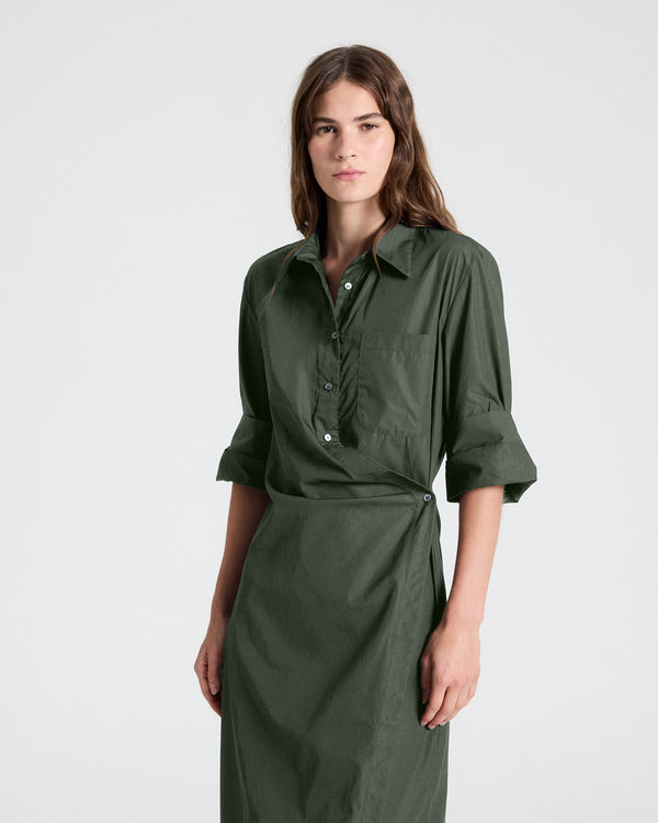 TWP Rosen New Earl Dress in Superfine Cotton view 2