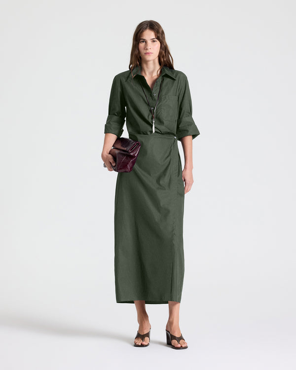 TWP Rosen New Earl Dress in Superfine Cotton view 1