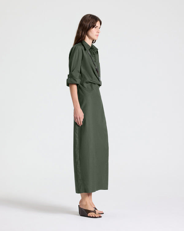 TWP Rosen New Earl Dress in Superfine Cotton view 5