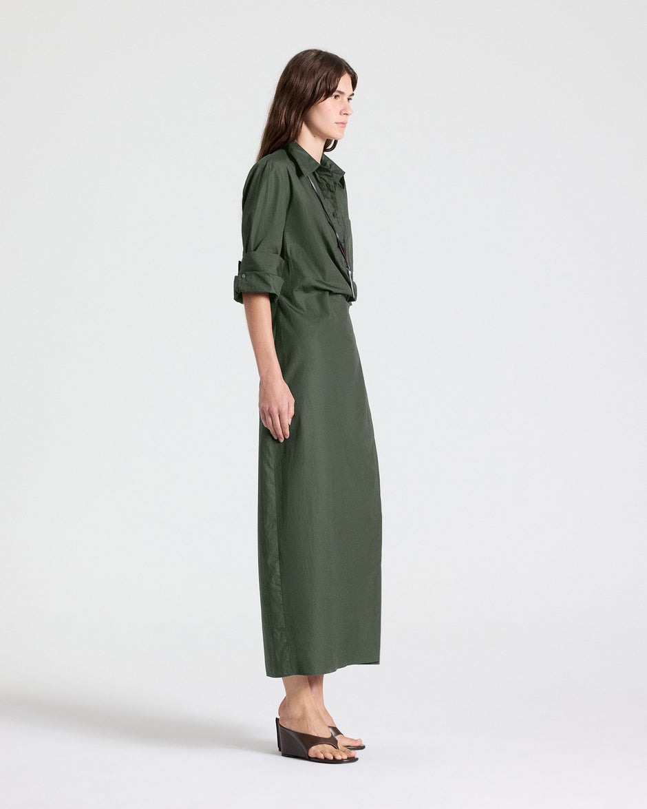 TWP Rosen New Earl Dress in Superfine Cotton view 5