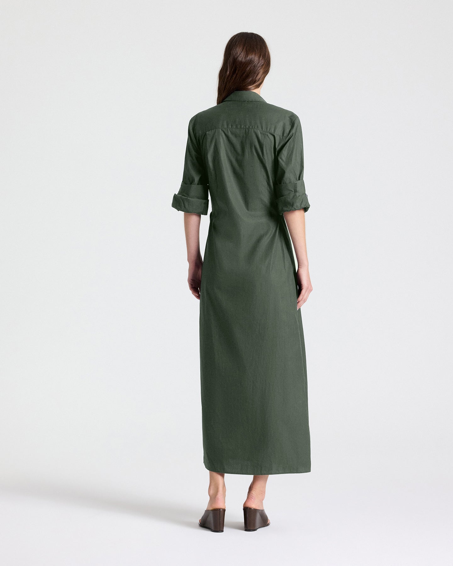 TWP Rosen New Earl Dress in Superfine Cotton view 6