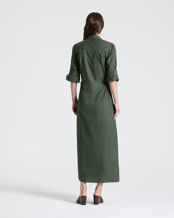 TWP Rosen New Earl Dress in Superfine Cotton view 6